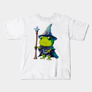 Forests & Frogs & Wizards (no text) Kids T-Shirt
